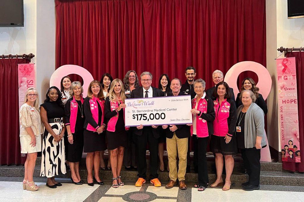 Stater Bros. Charities 2024 check presentation 