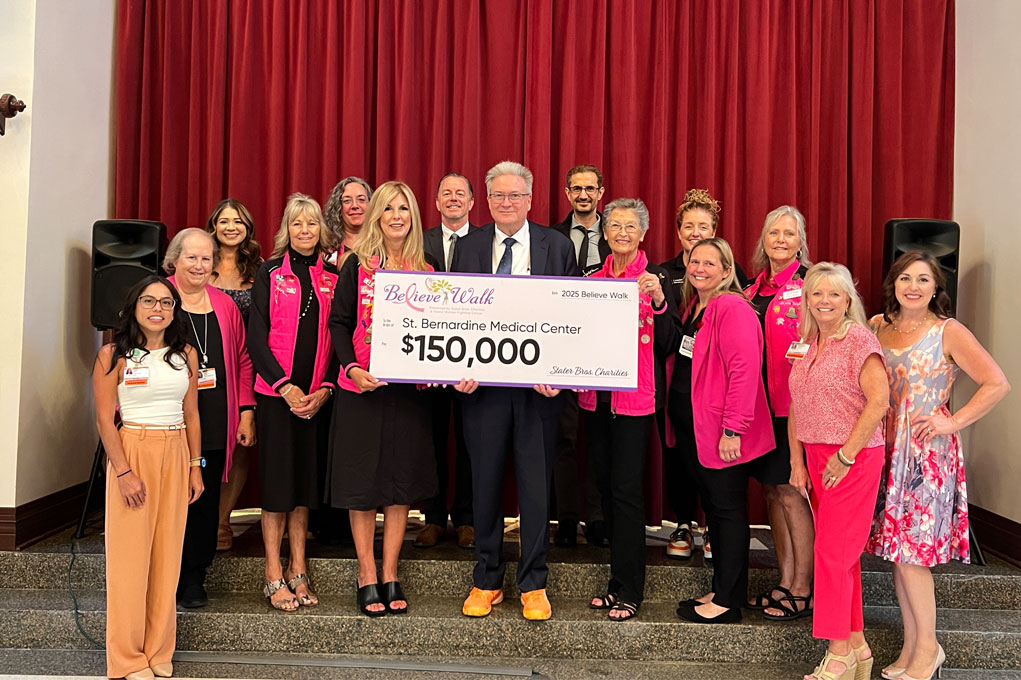 Stater Bros. Charities 2025 check presentation 